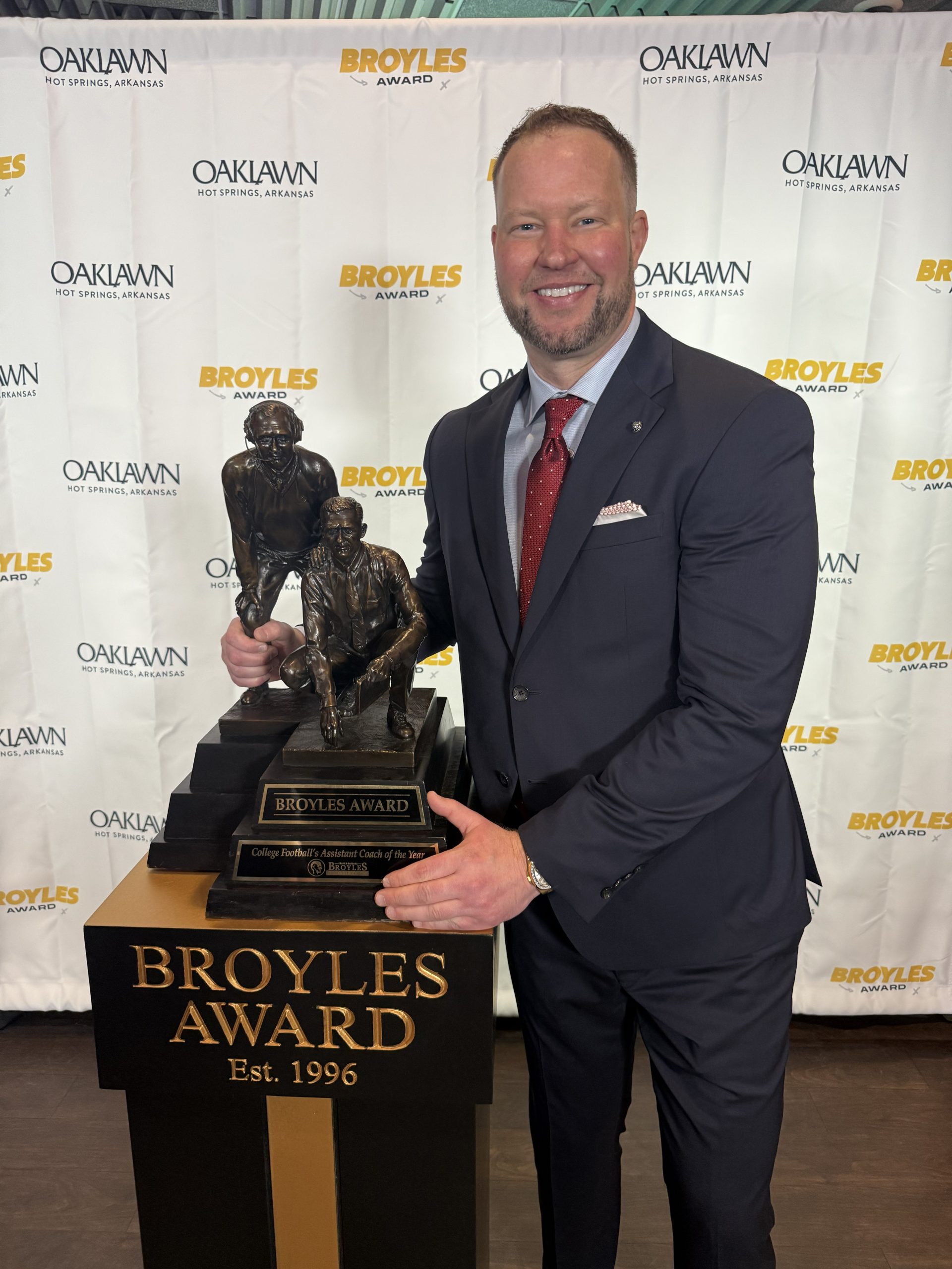 Bryant Haines, 2025 Broyles Award winner