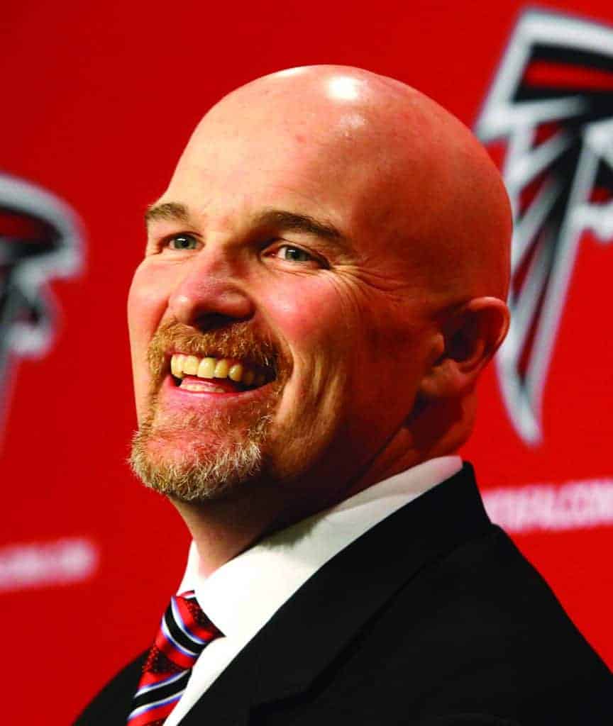 Dan Quinn is Falcons head coach